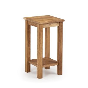 COXMOOR TALL NARROW SIDE TABLE - OAK