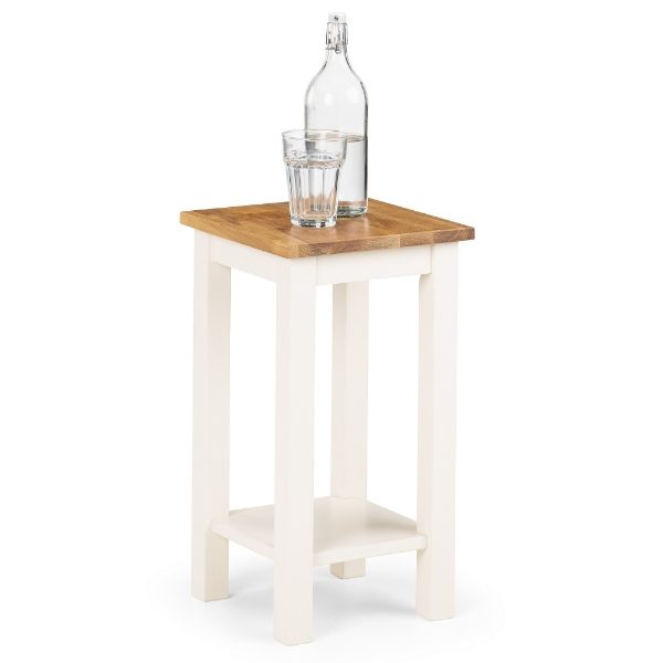 Coxmoor Ivory &amp; Oak Tall Side Table