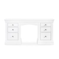 CLERMONT DRESSING TABLE - SURF WHITE