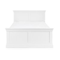 CLERMONT 150CM KING BED - SURF WHITE