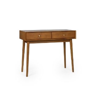 LOW006 - Lowry Writing Desk with 2 Drawers Cutout_1