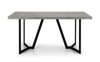 MIL051 - Miller Concrete Effect Dining Table Cutout_2