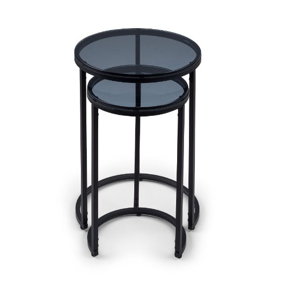 Chicago Round Nesting Side Tables 