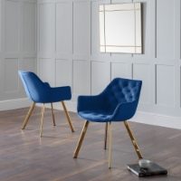 LORENZO DINING CHAIR - BLUE