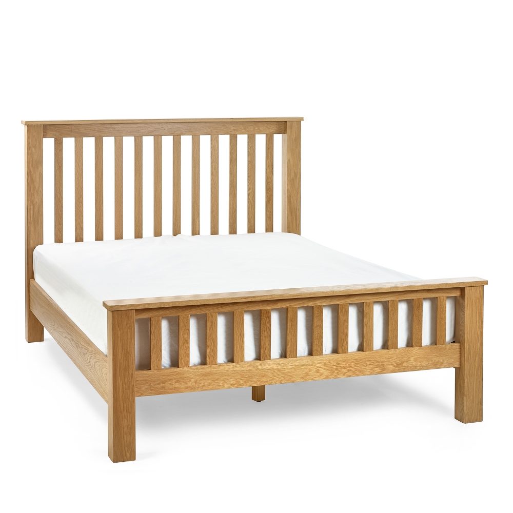 Mallory High Footend Bed - FSC Mix 70% (INT-COC-002320) - Julian Bowen ...