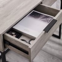 Bali 2 Drawer Dressing Table/Desk - Grey Oak