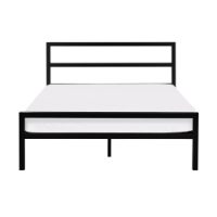 SOTO METAL BED 120CM - SATIN BLACK