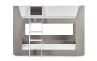 PARSEC BUNK BED TAUPE & WHITE