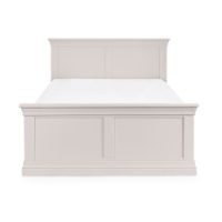 CLERMONT 135CM DOUBLE BED - LIGHT GREY