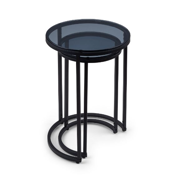 Chicago Round Nesting Side Tables 