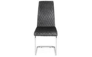 Calabria Velvet Cantilever Dining Chair