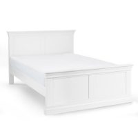 CLERMONT 150CM KING BED - SURF WHITE