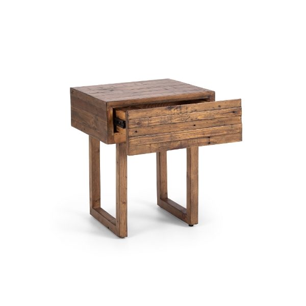 WOB012 - Woburn 1 Drawer Lamp Table Cutout_3