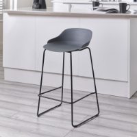 ROCCO STOOL - DARK GREY