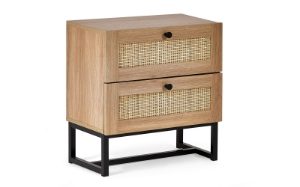 Padstow 2 Drawer Bedside