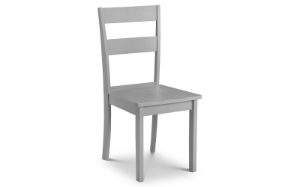 Kobe Wooden Dining Chair -  Grey