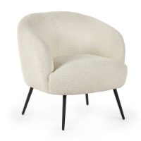 Gigi Boucle Accent Chair 