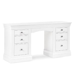 CLERMONT DRESSING TABLE - SURF WHITE