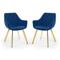 LORENZO DINING CHAIR - BLUE