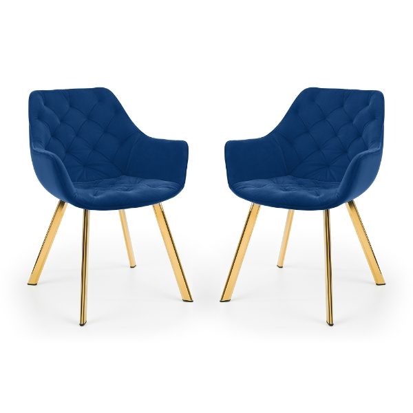 LORENZO DINING CHAIR - BLUE