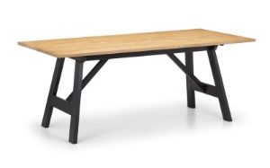 Hockley Table Black/Oak