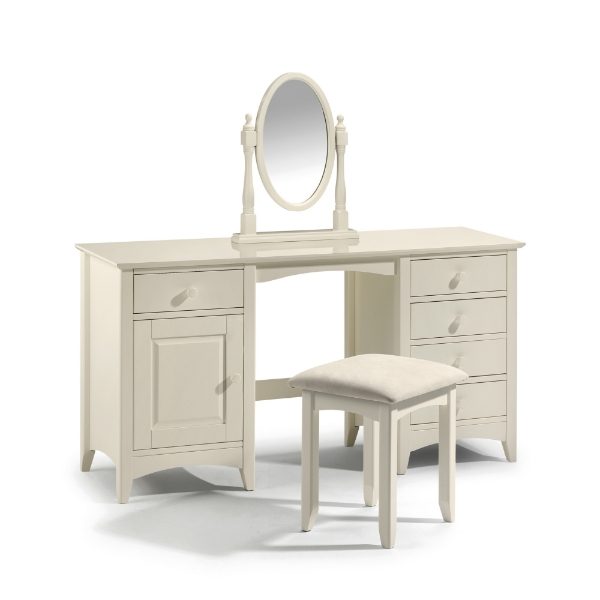 Cameo Dressing Table with Mirror &amp; Stool