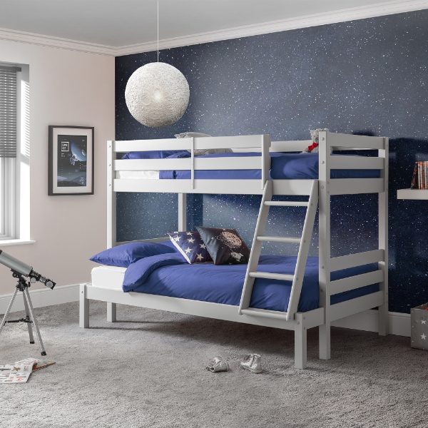 MERLIN TRIPLE SLEEPER BUNK - DOVE GREY